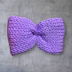 Knit Bow Barrettes