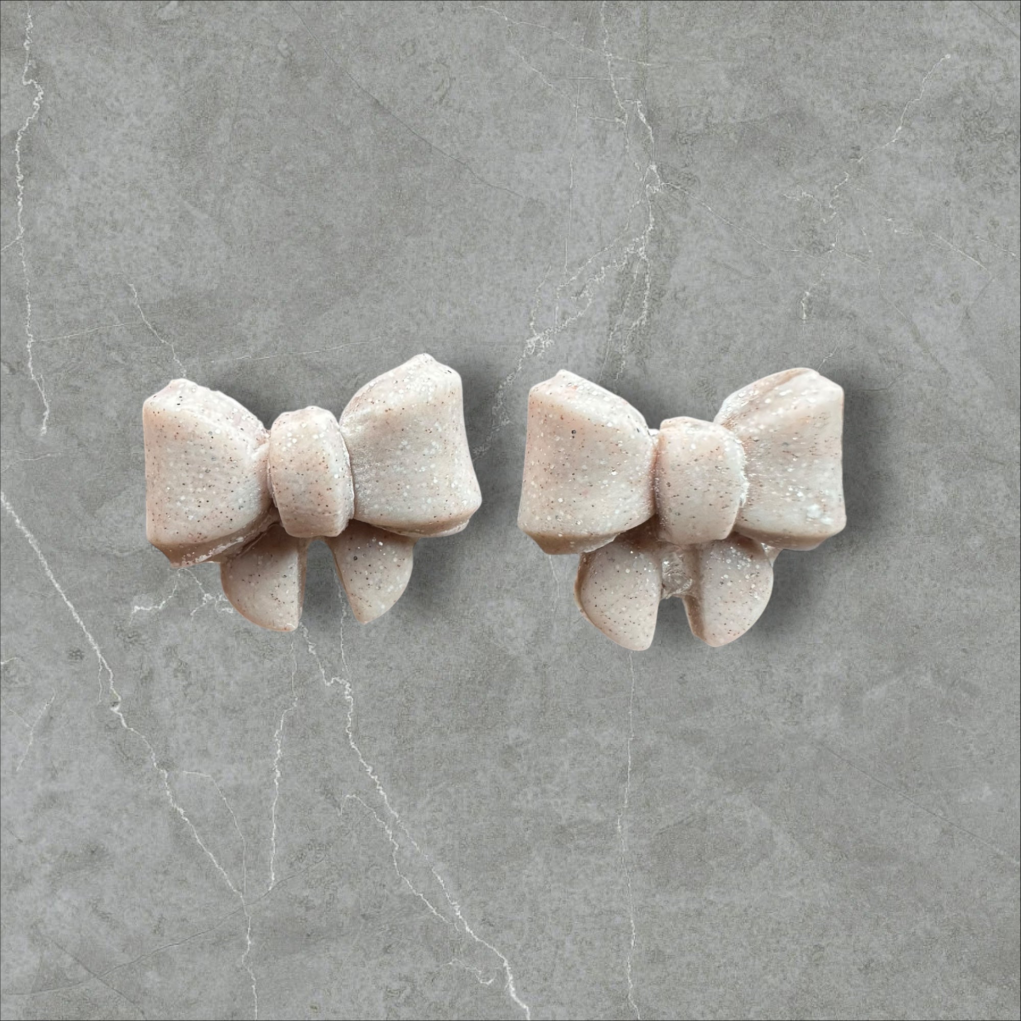 Bitty Bows - Polymer Clay Studs