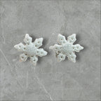 Snowflakes - Polymer Clay Studs