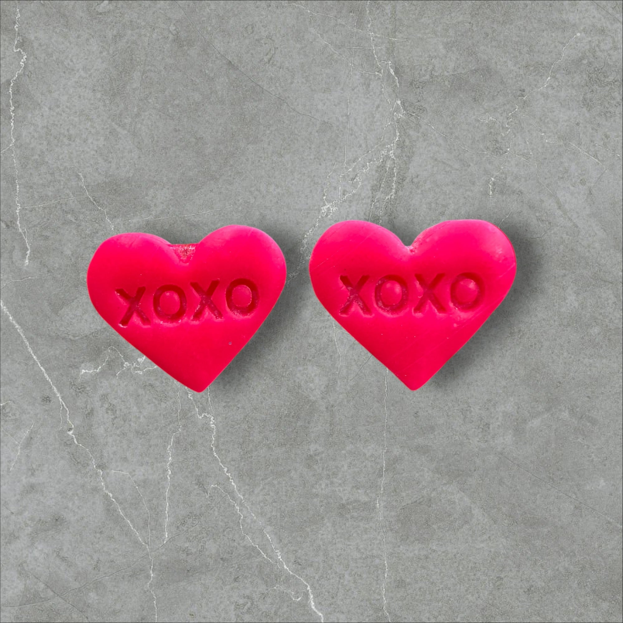 Conversation Hearts - Polymer Clay Studs