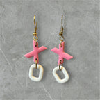 X's & O's - Polymer Clay Earrings