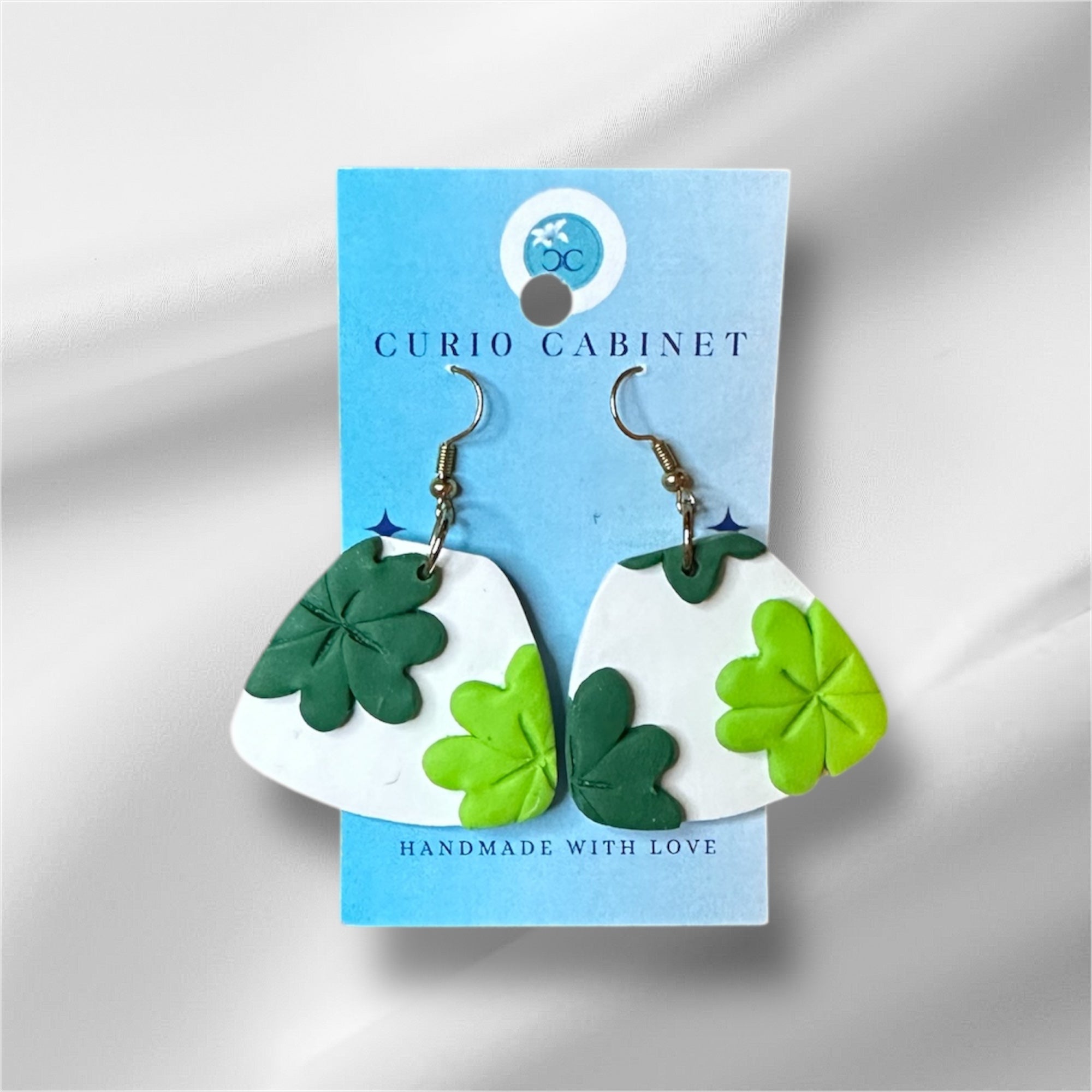 Shamrock Season - Polymer Clay Earrings