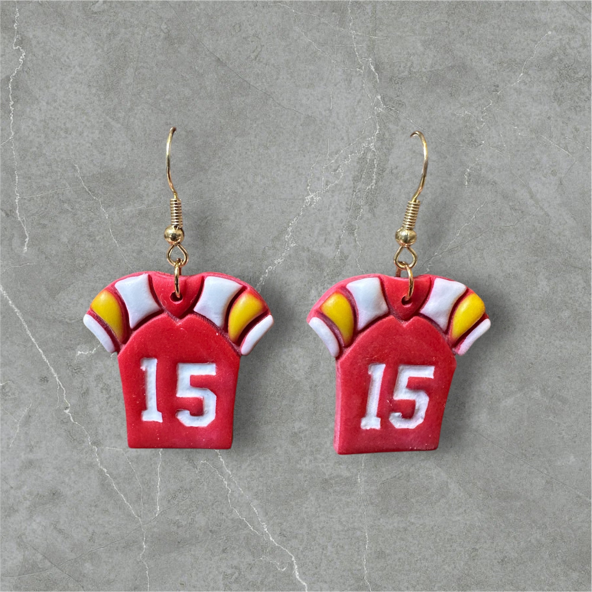 Jerseys - Polymer Clay Earrings