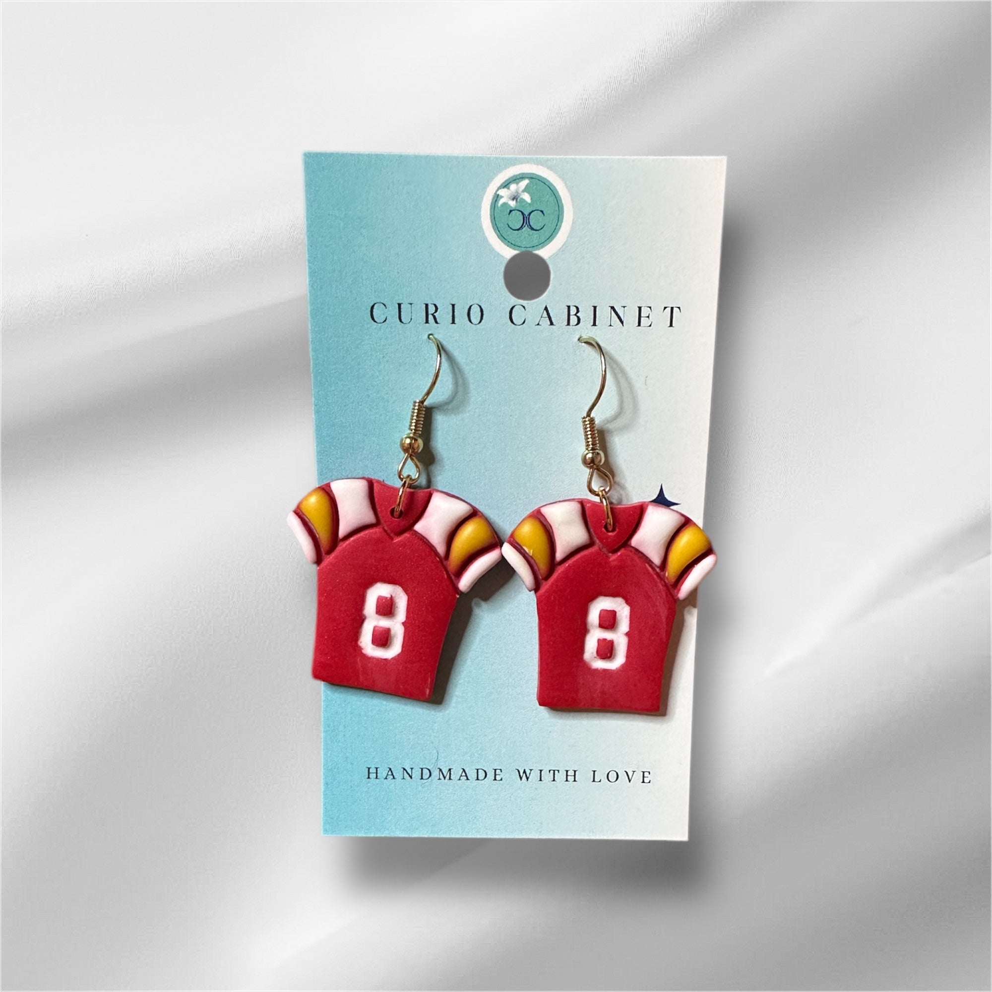 Jerseys - Polymer Clay Earrings