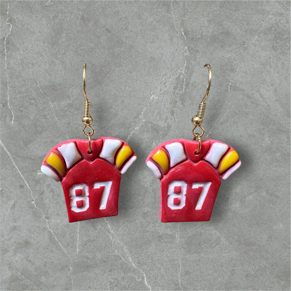 Jerseys - Polymer Clay Earrings