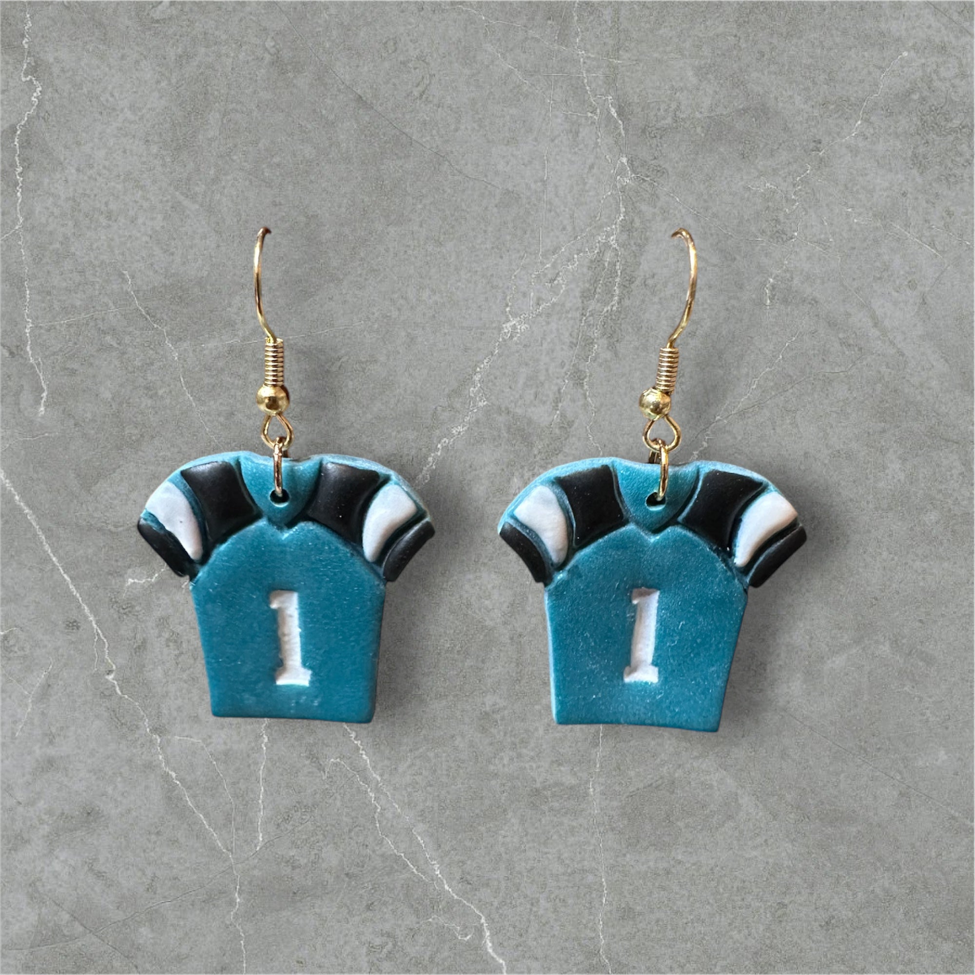 Jerseys - Polymer Clay Earrings