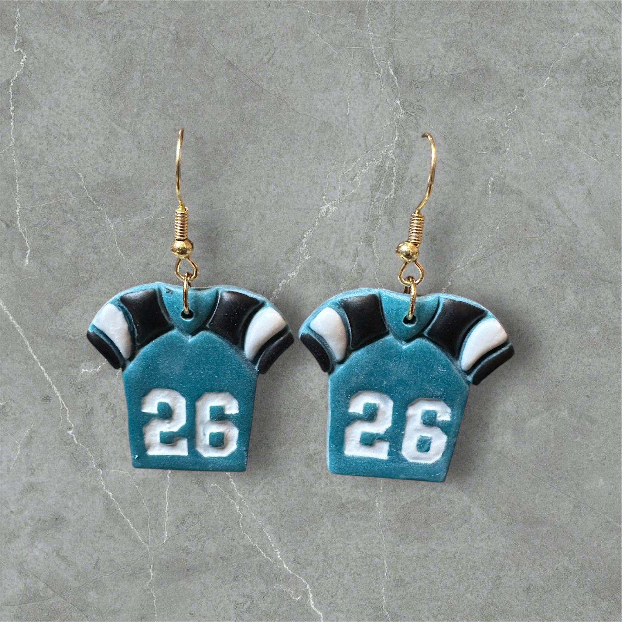Jerseys - Polymer Clay Earrings