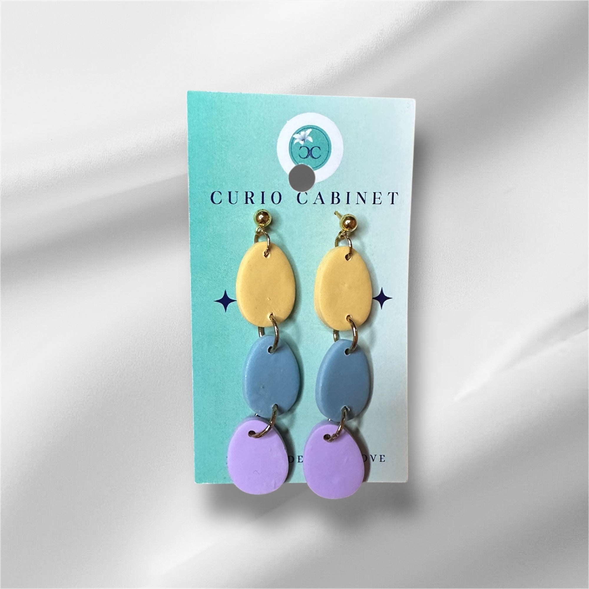Pastel Eggs - Polymer Clay Earrings
