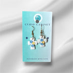 Floral Crosses - Polymer Clay Earrings