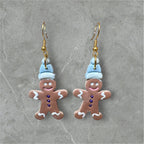 Gingerbread Men - Polymer Clay Earrings