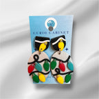 String of Lights - Polymer Clay Earrings