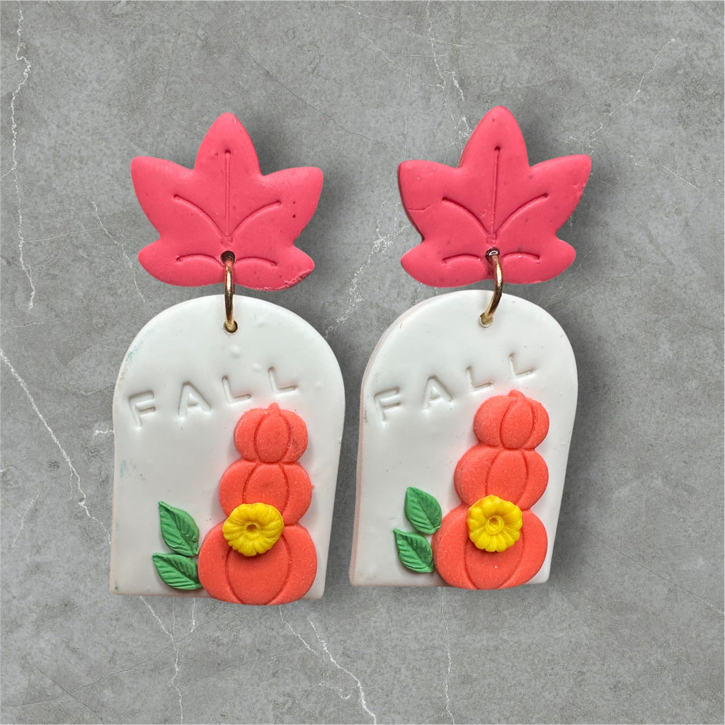FALL - Polymer Clay Earrings