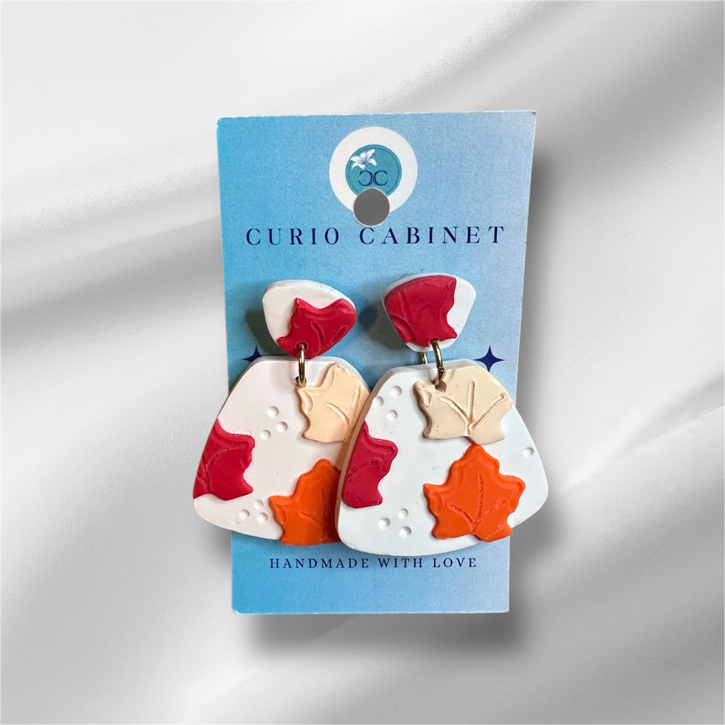 Maple Leaves - Polymer Clay Earrings