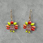Turkey Trot - Polymer Clay Earrings