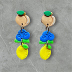 Fruit Dangles - Polymer Clay Earrings