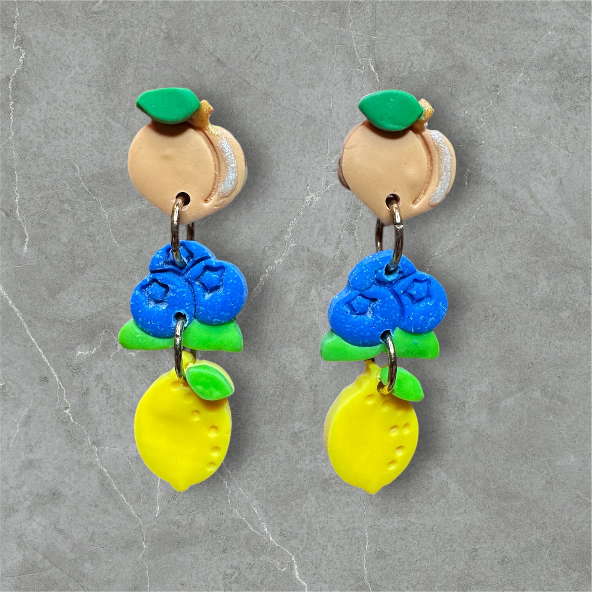 Fruit Dangles - Polymer Clay Earrings