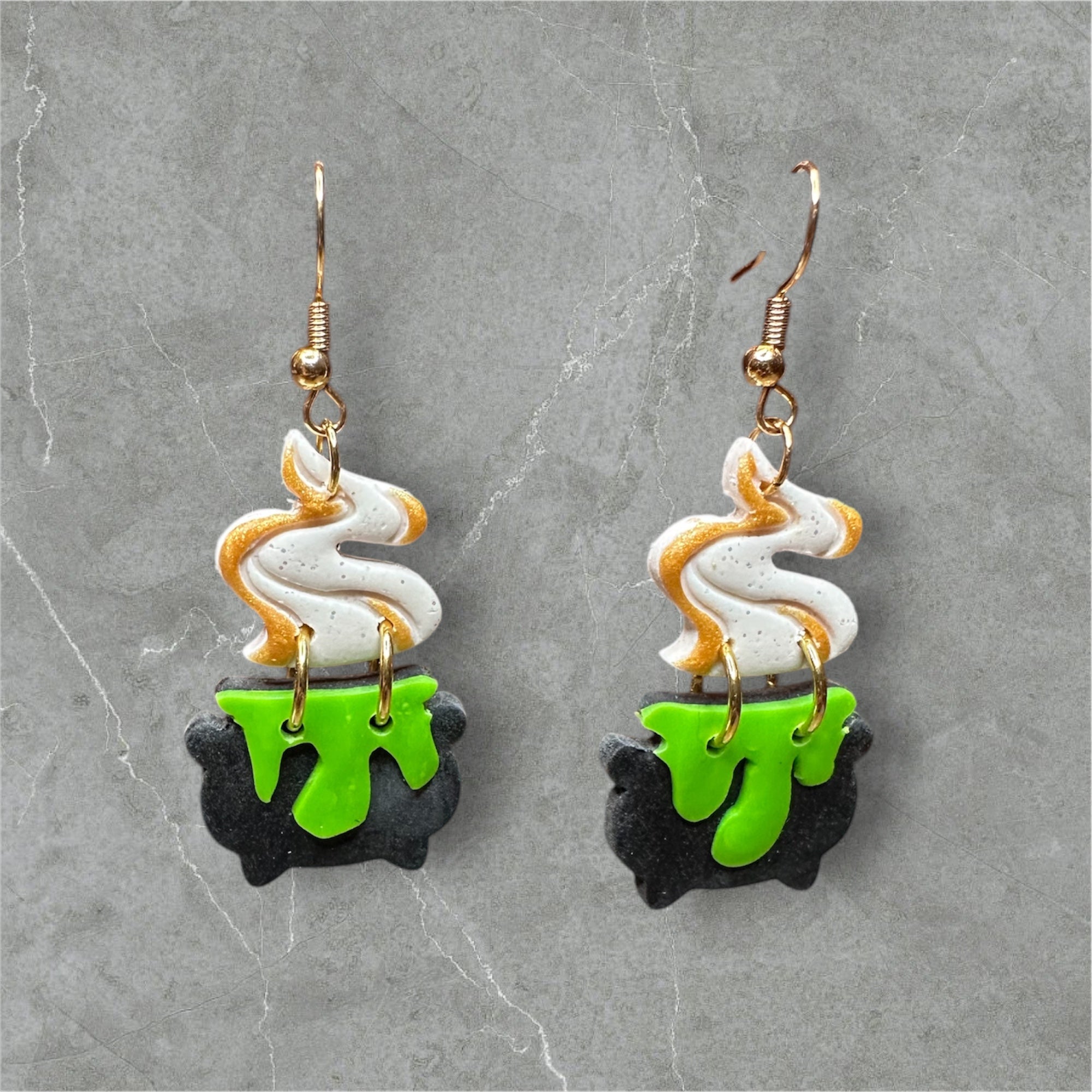 Cauldrons - Polymer Clay Earrings