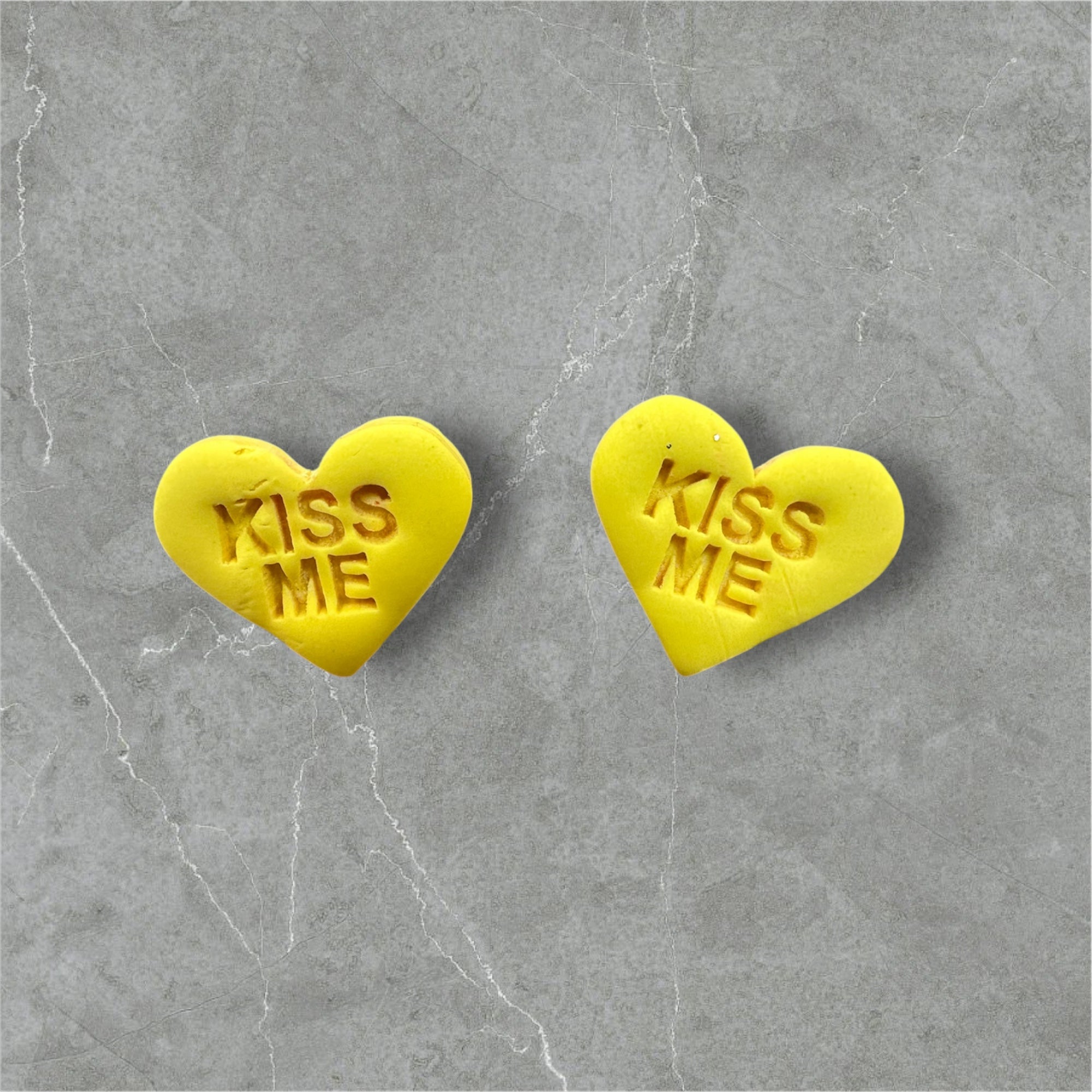 Conversation Hearts - Polymer Clay Studs