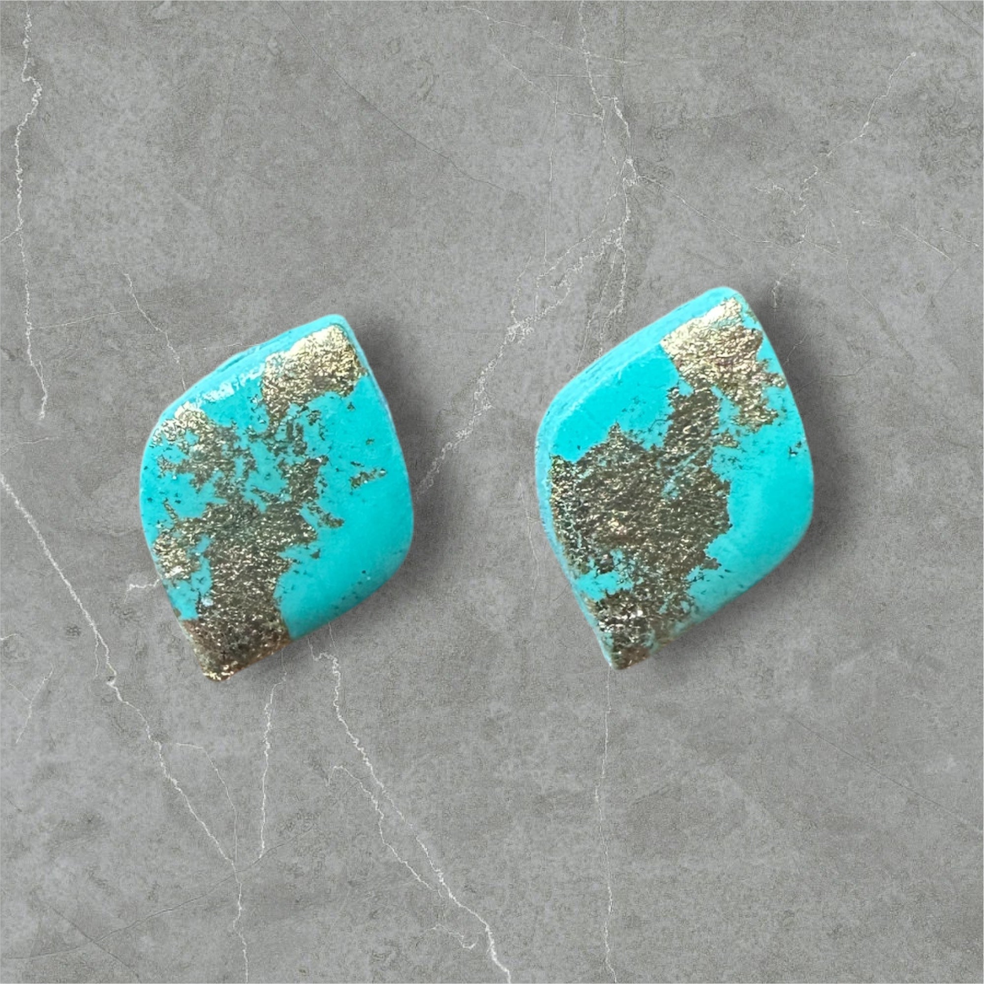 Moroccan Tiles - Polymer Clay Studs