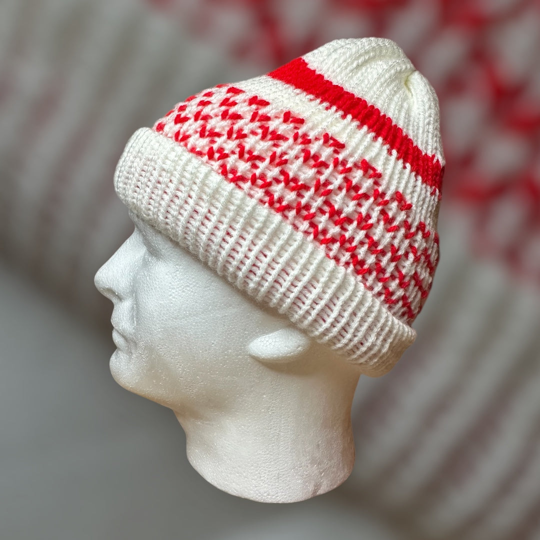 Fair Isle Adult Stocking Cap
