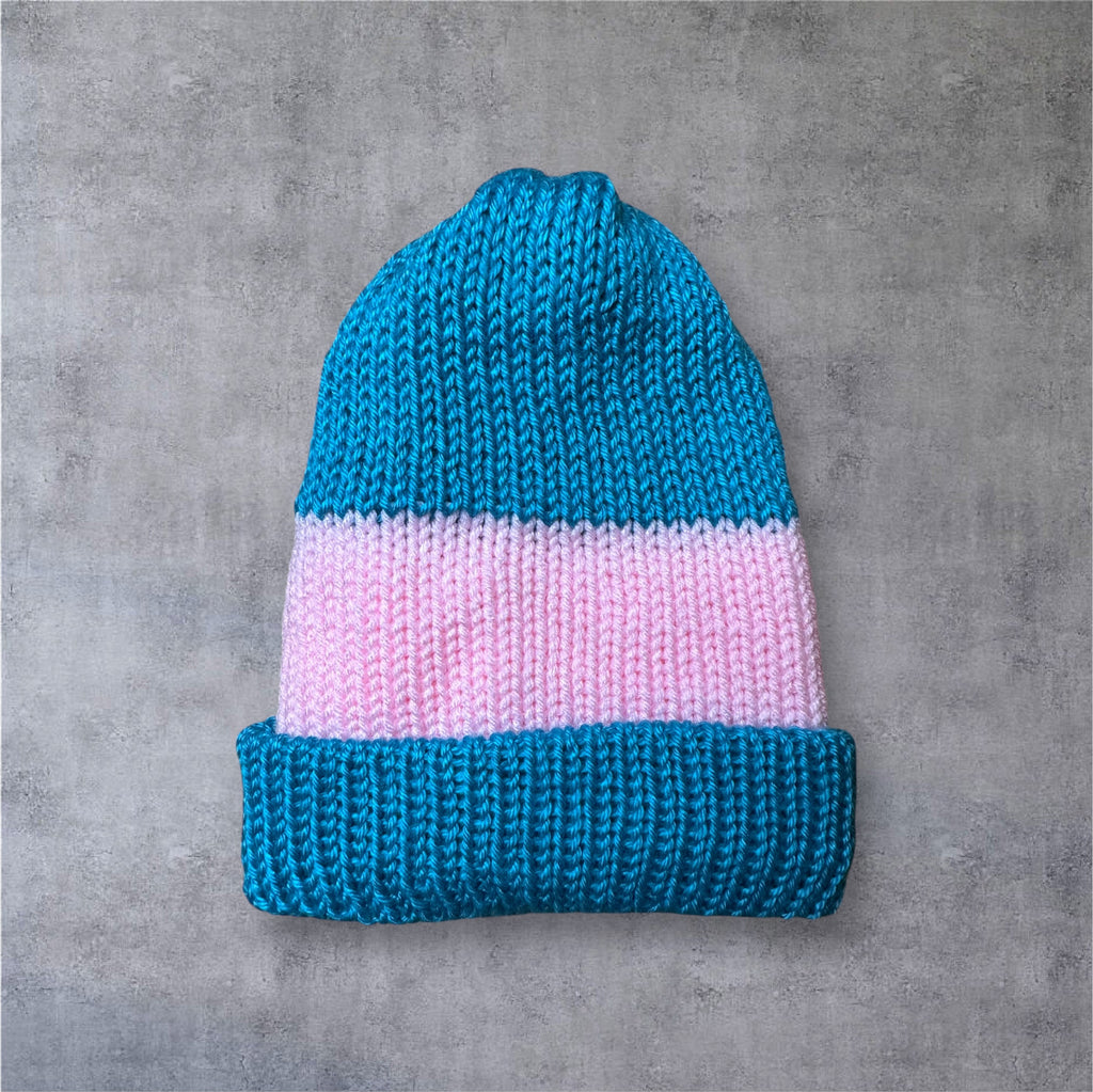Striped Adult Stocking Cap