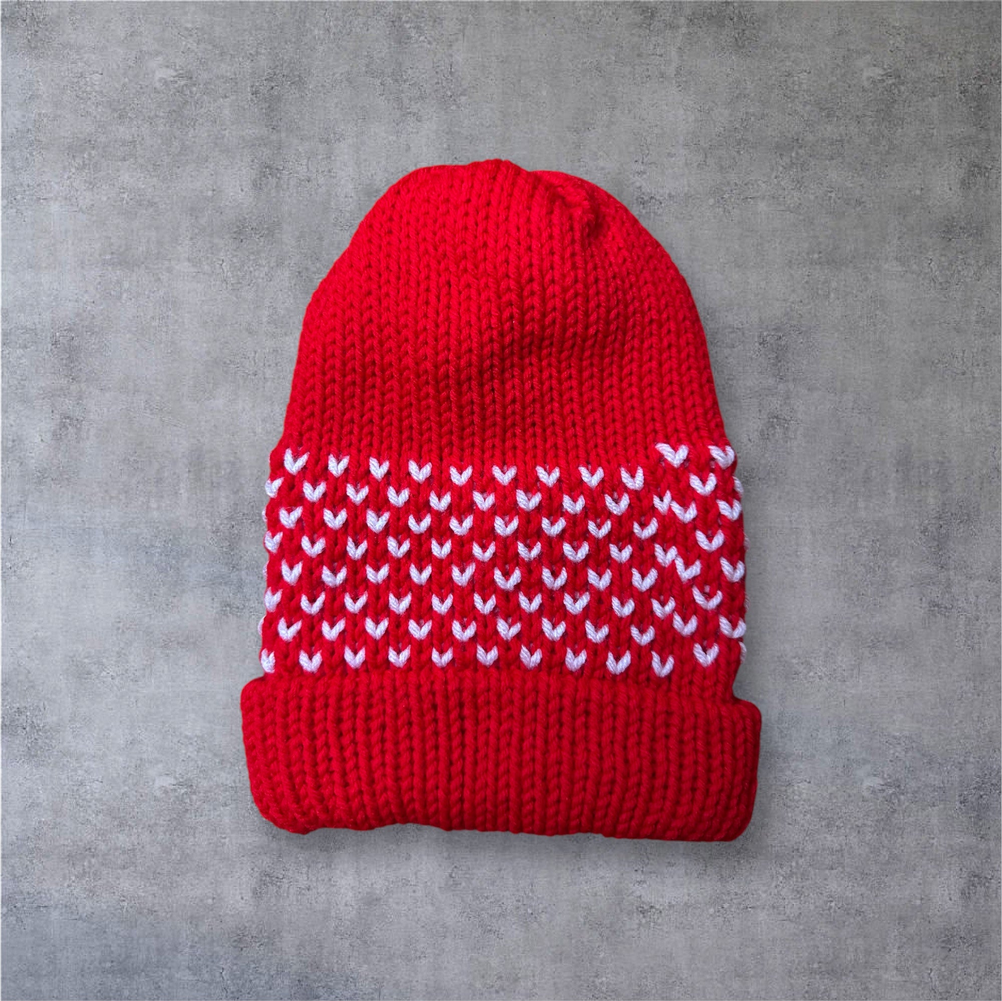Fair Isle Adult Stocking Cap