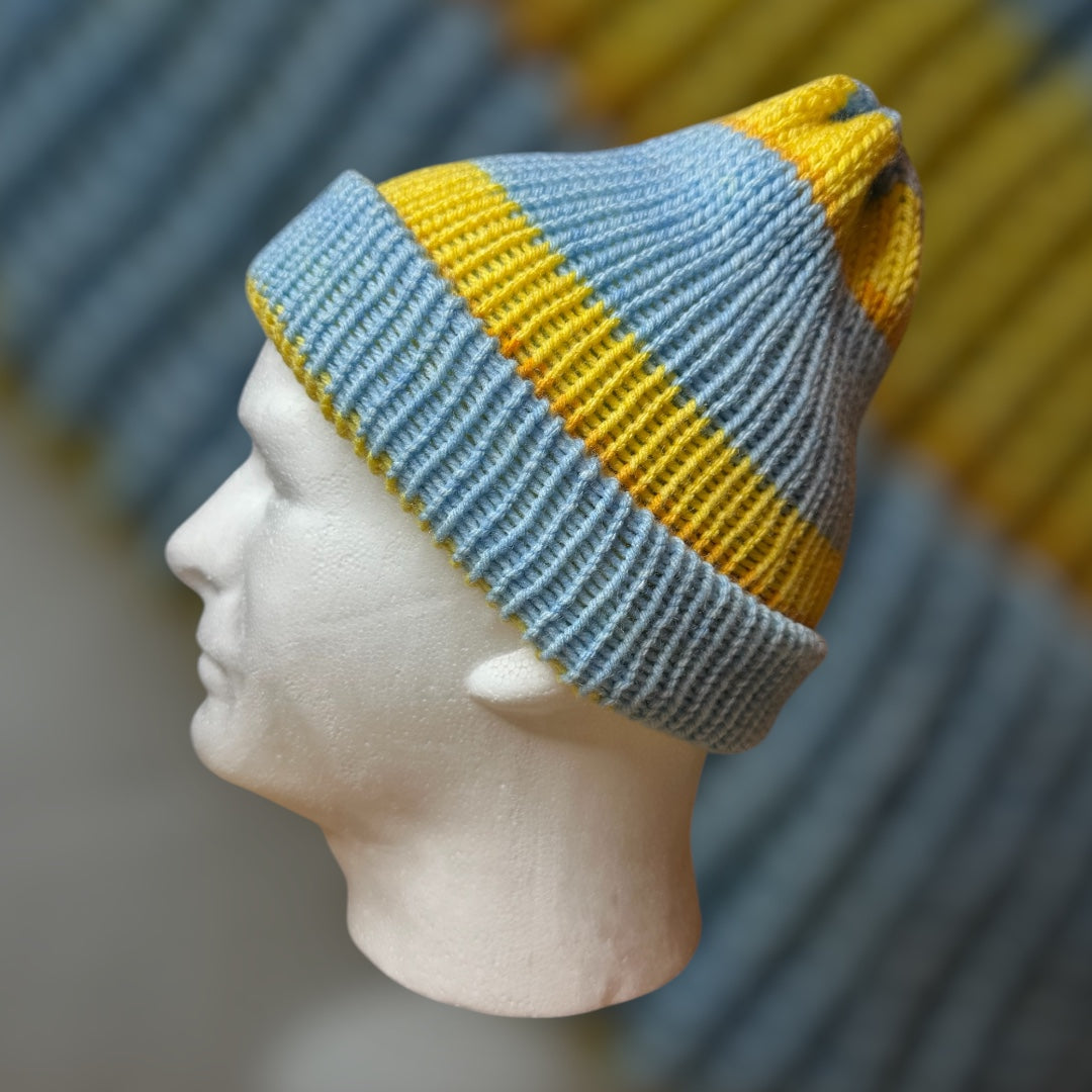 Striped Adult Stocking Cap
