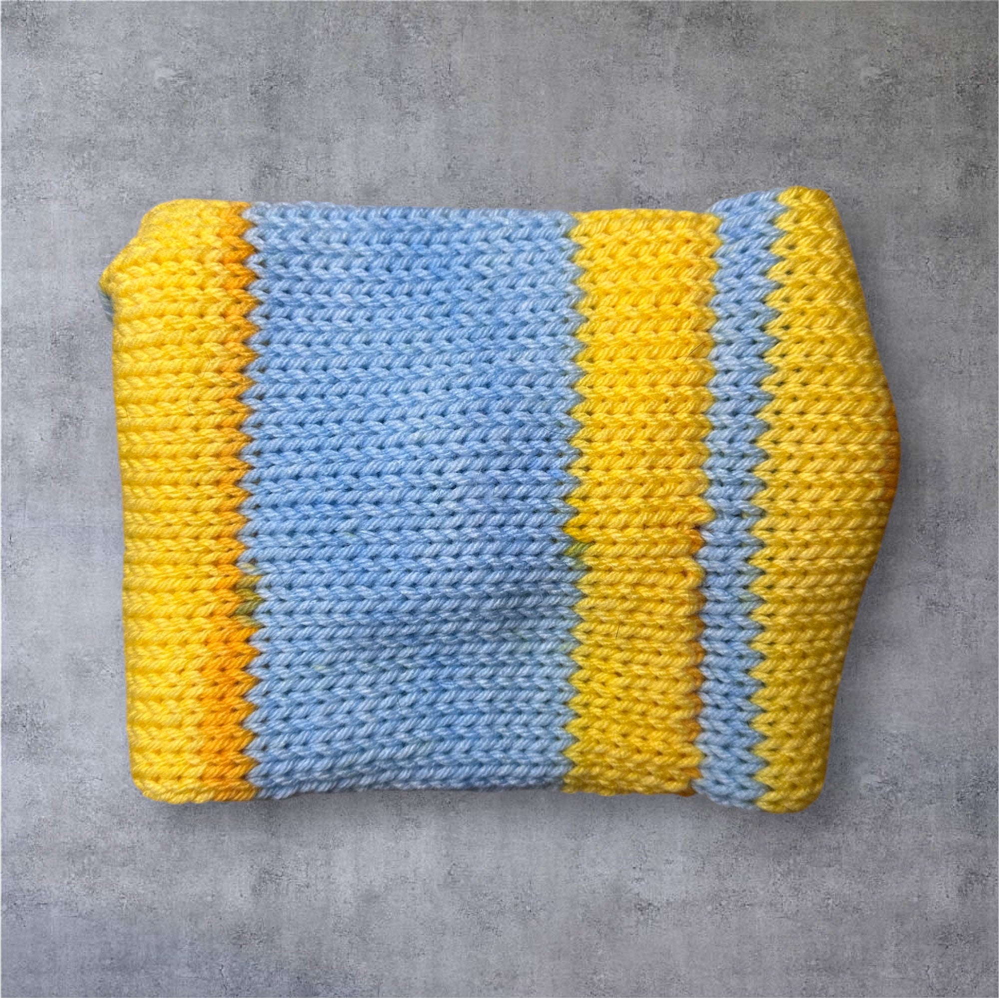 Striped Twisted Knit Ear Warmer