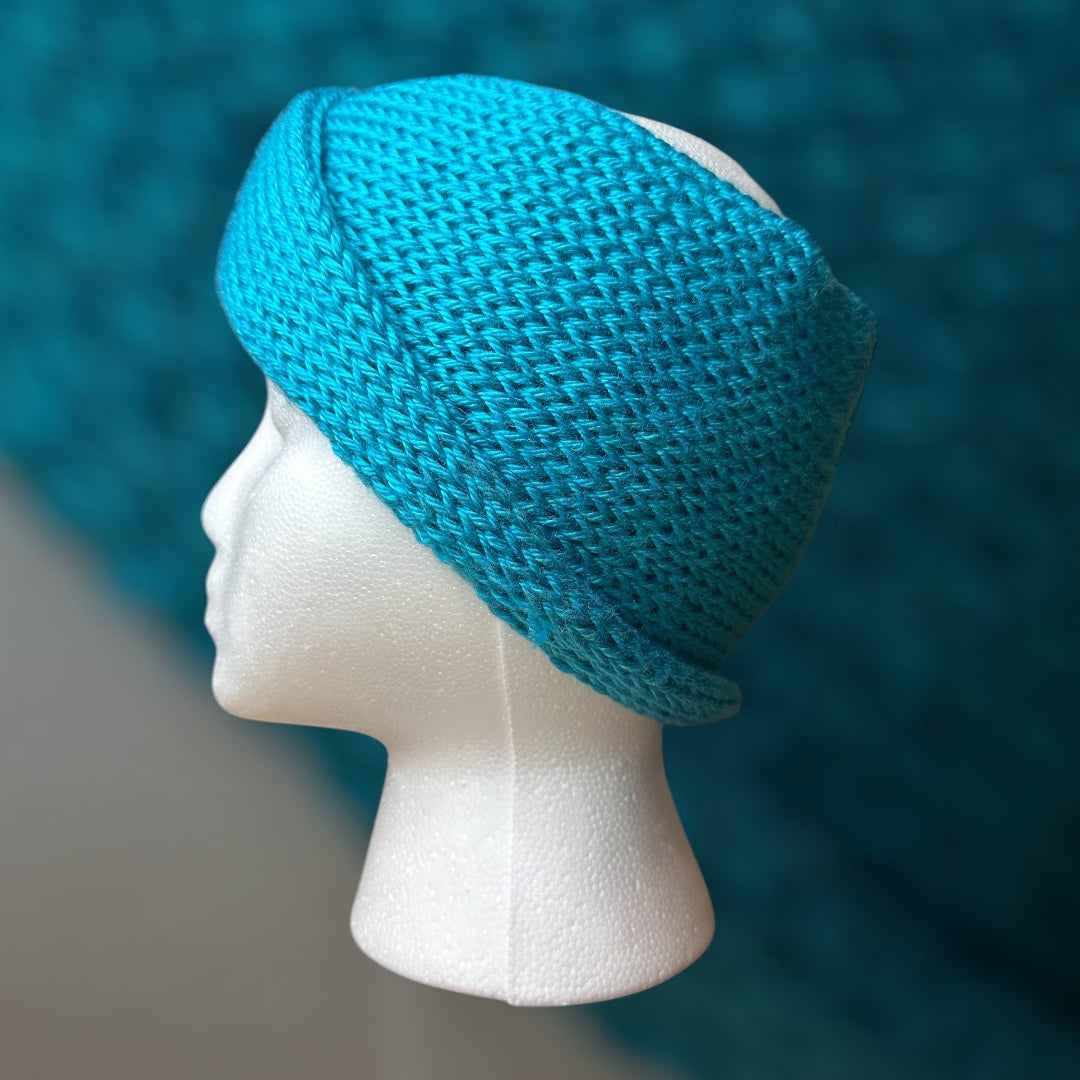 Solid Color Twisted Knit Ear Warmer