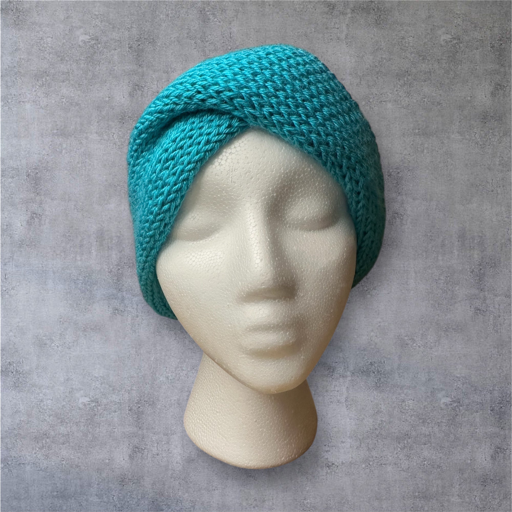 Solid Color Twisted Knit Ear Warmer