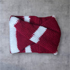 Striped Twisted Knit Ear Warmer