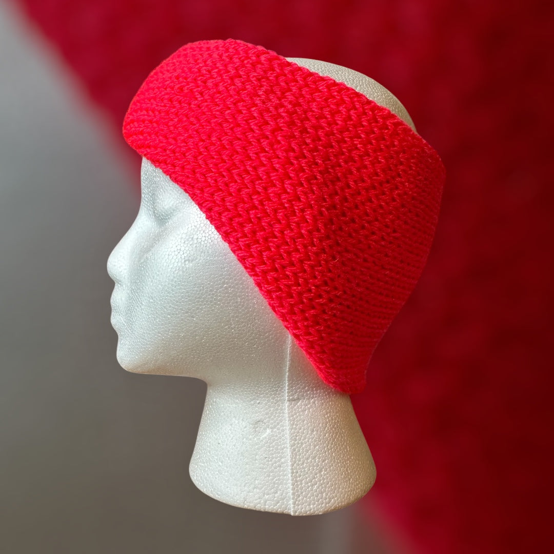Solid Color Twisted Knit Ear Warmer
