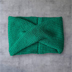 Solid Color Twisted Knit Ear Warmer