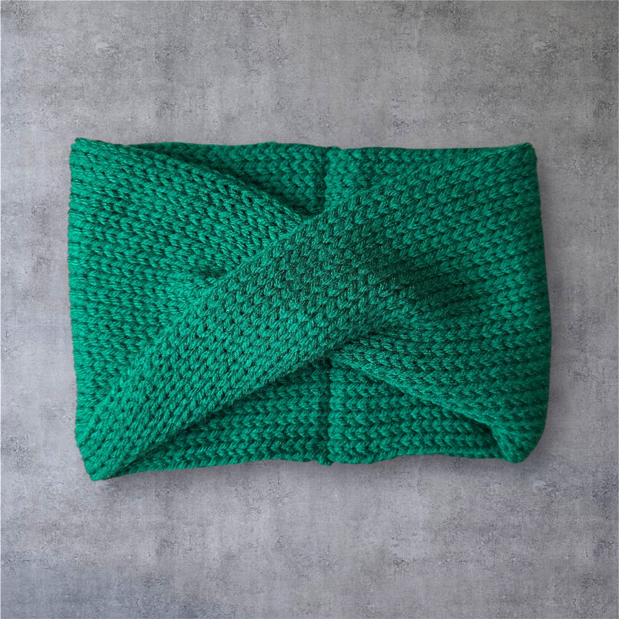 Solid Color Twisted Knit Ear Warmer
