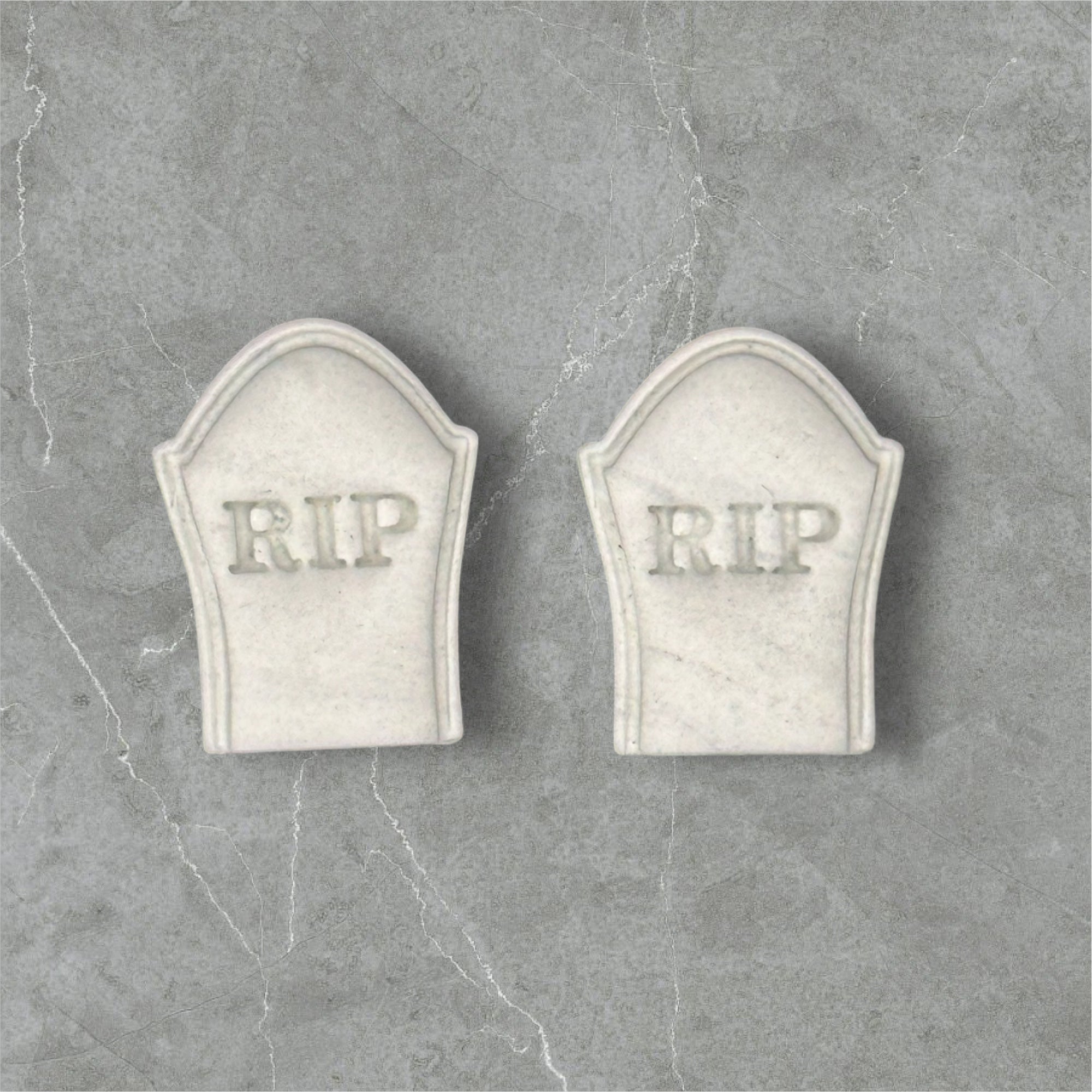 R.I.P Tombstones - Polymer Clay Studs