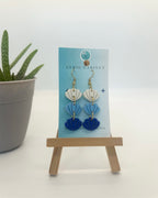 Salty Shells - Polymer Clay Earrings